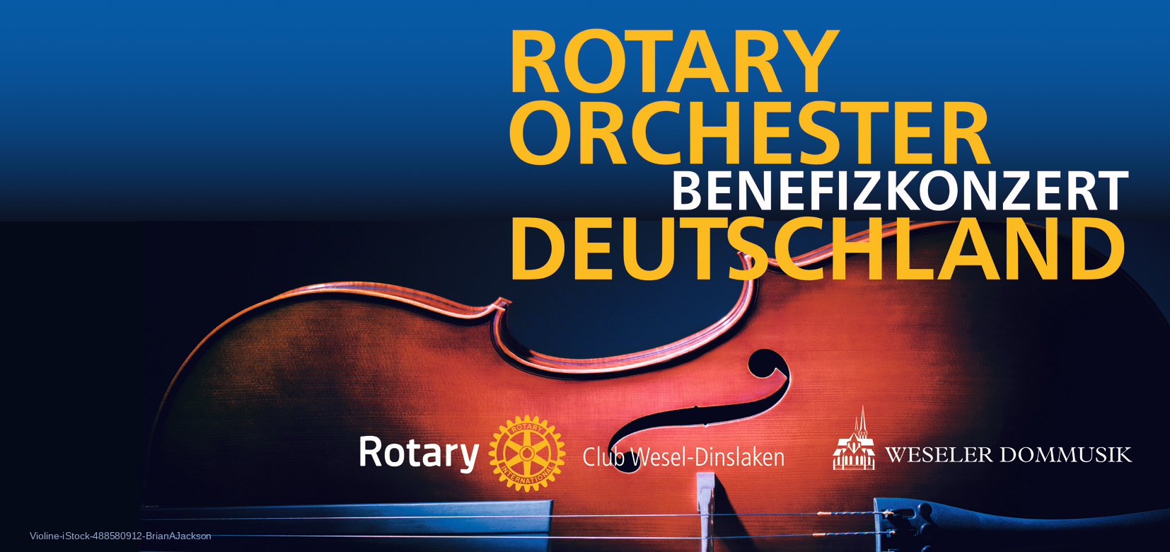 Rotary Orchester Deutschland – Benefizkonzert, gemeinsam mit dem Rotary Club Wesel-Dinslaken und der Weseler Dommusik